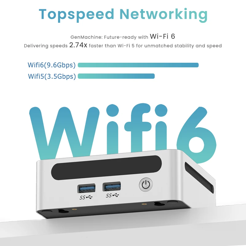 Windows 11 Ryzen DDR4 3200Mhz WiFi6 Gaming Pc Diy Gaming GenMachine Mini PC AMD Ren4000 4800H ES 4800U ES 4900H ES 5500U ES - Image 5