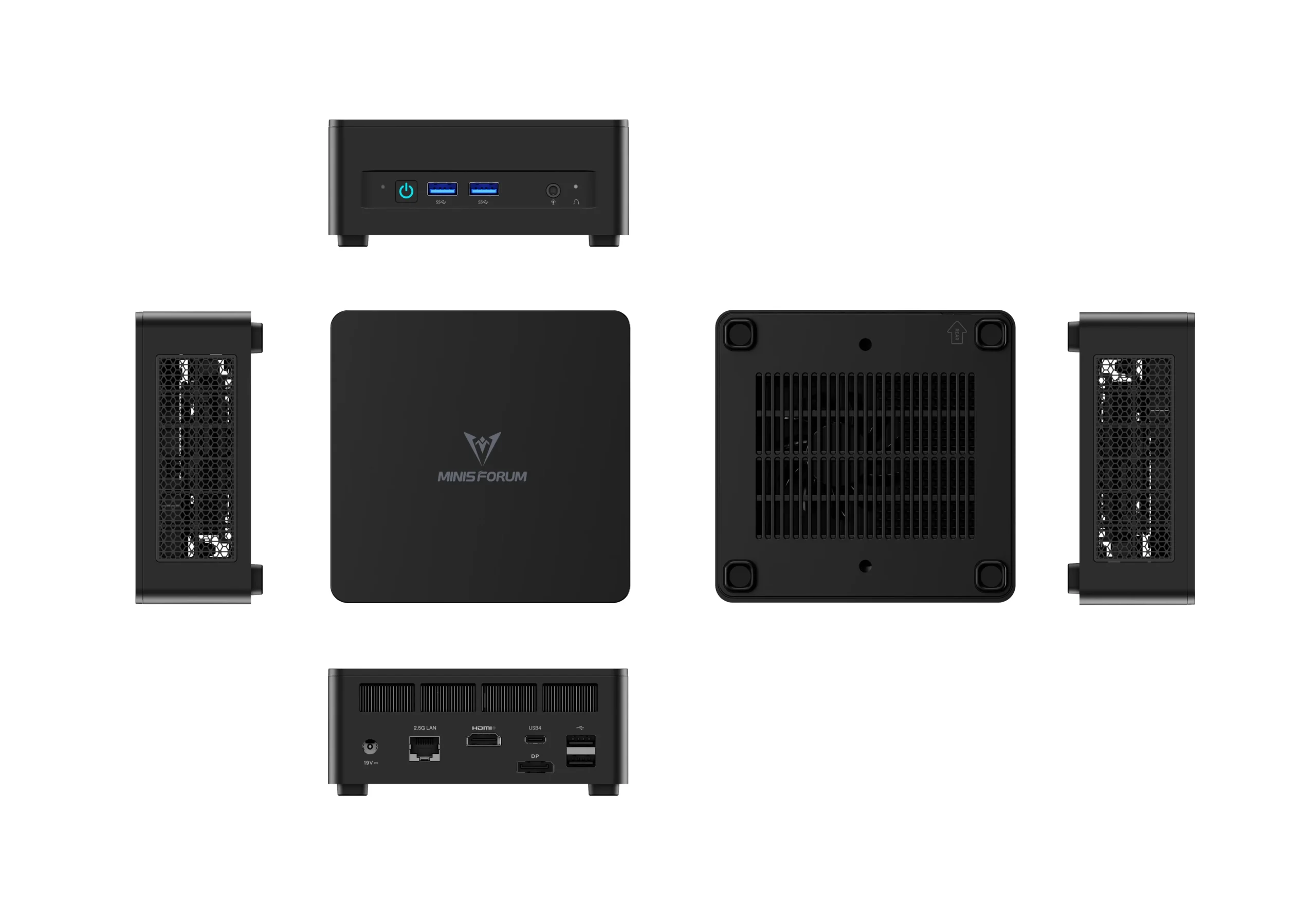 MINISFORUM Mini PC UM760 Slim AMD Ryzen 5 7640HS Mini Computer Windows 11 DDR5 16GB 1TB SSD Bluetooth 5.3 WiFi 6E Gaming PC - Image 6